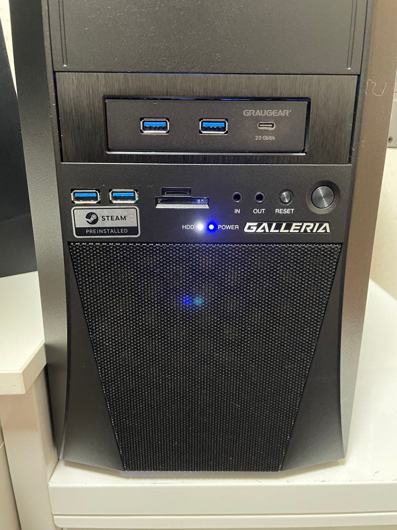 ガレリア XF ケース 20Gbps 対応 Type-C クーラーマザーボード付