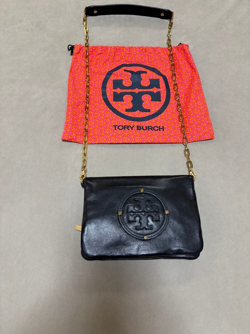 正規品　美品　Tory Burch ミニバッグ　クラッチ　保存袋付き