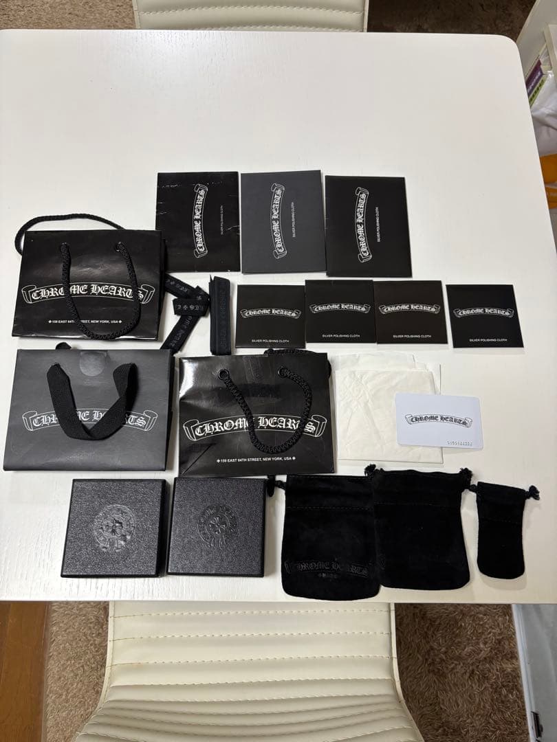 クロムハーツ ショッパー シルバー磨き 等