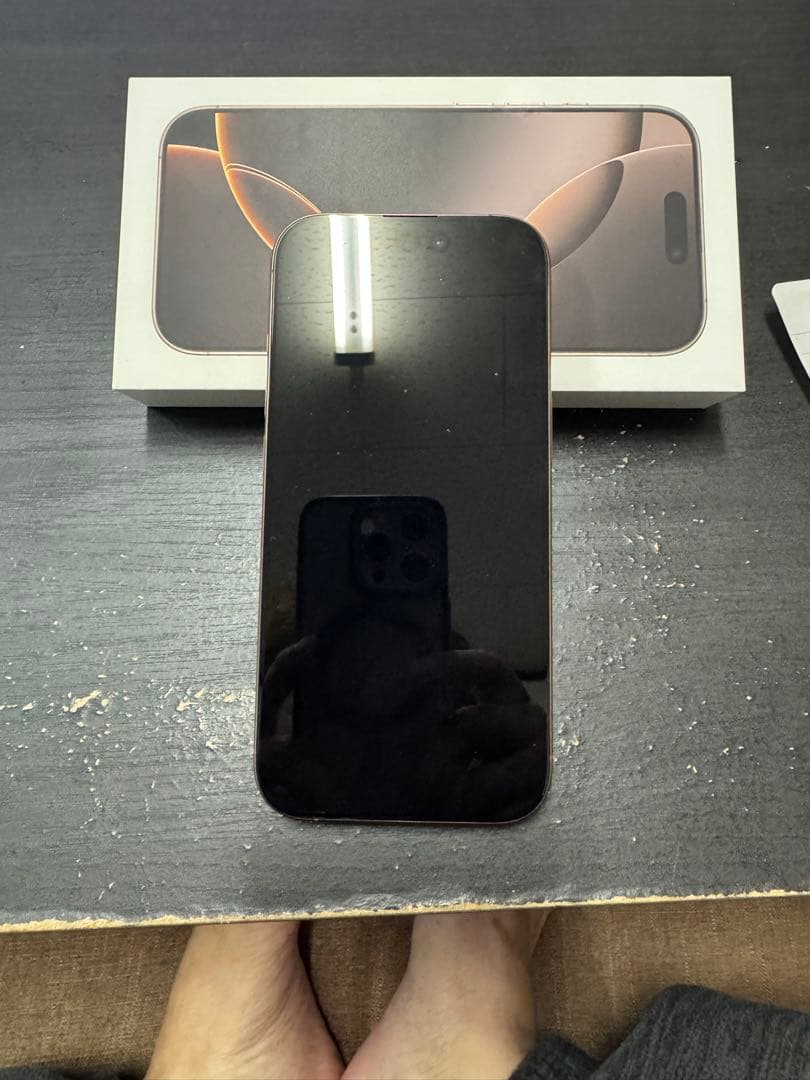 lain【ジャンク品】iPhone 16Pro 本体 デザートチタニウム