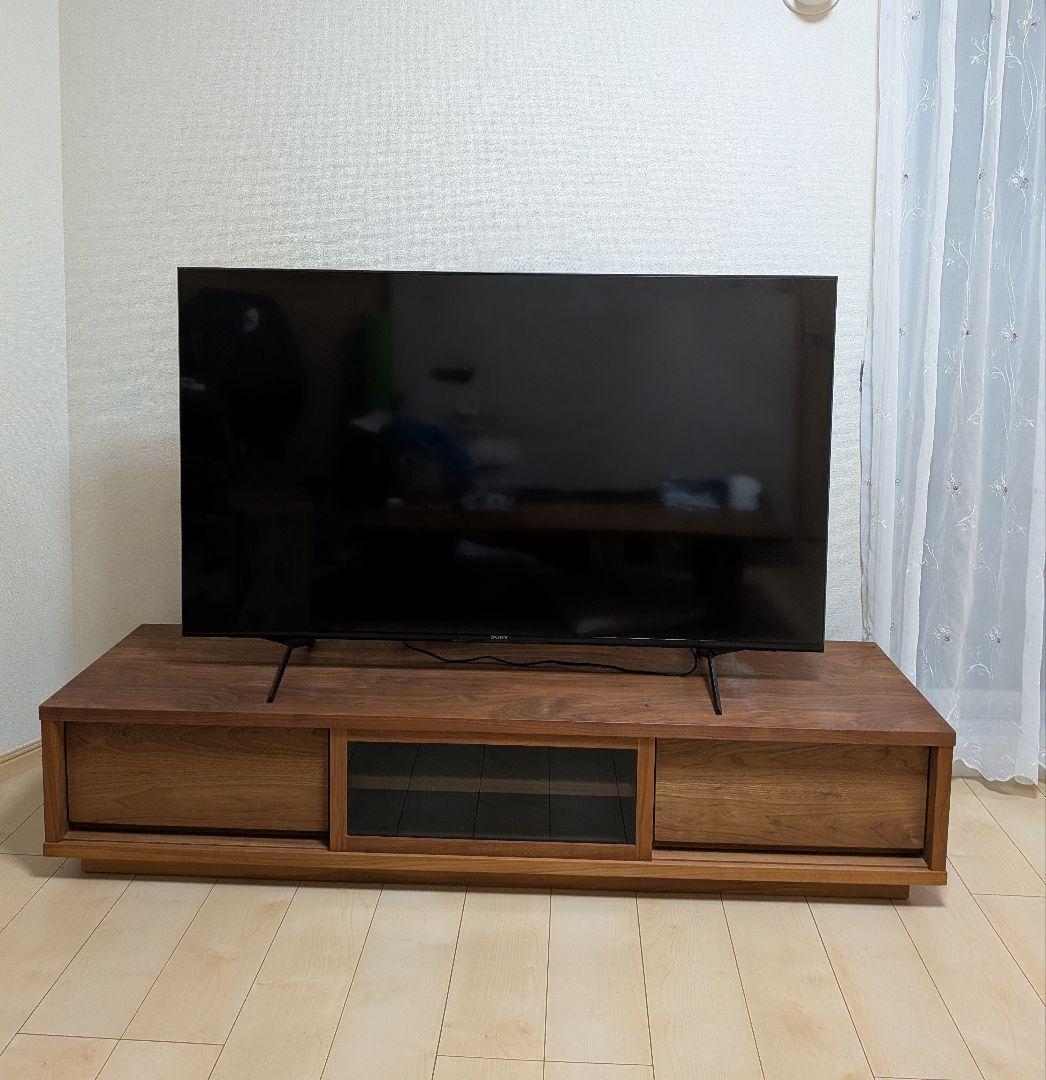 テレビボード　マスターウォール　ウォールナット無垢　160センチ