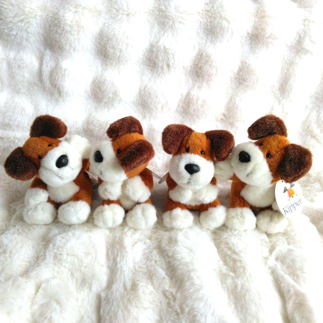最終値下げ　平成レトロ　キッパー　おすわり　ぬいぐるみ　kipper　犬　セット
