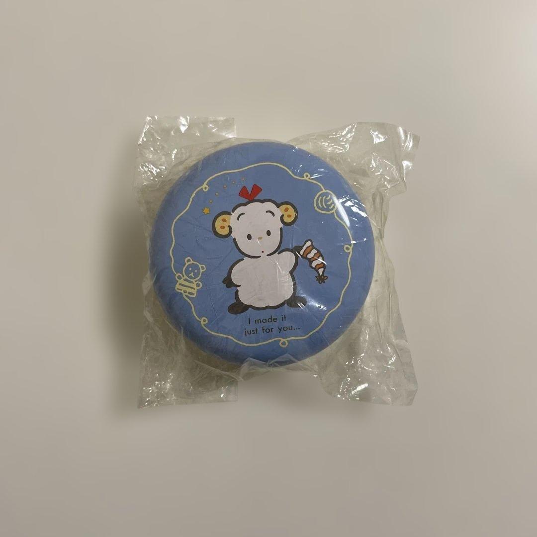 【匿名配送】未使用　未開封 サンリオ 丸缶 小物入れ 1990 文房具