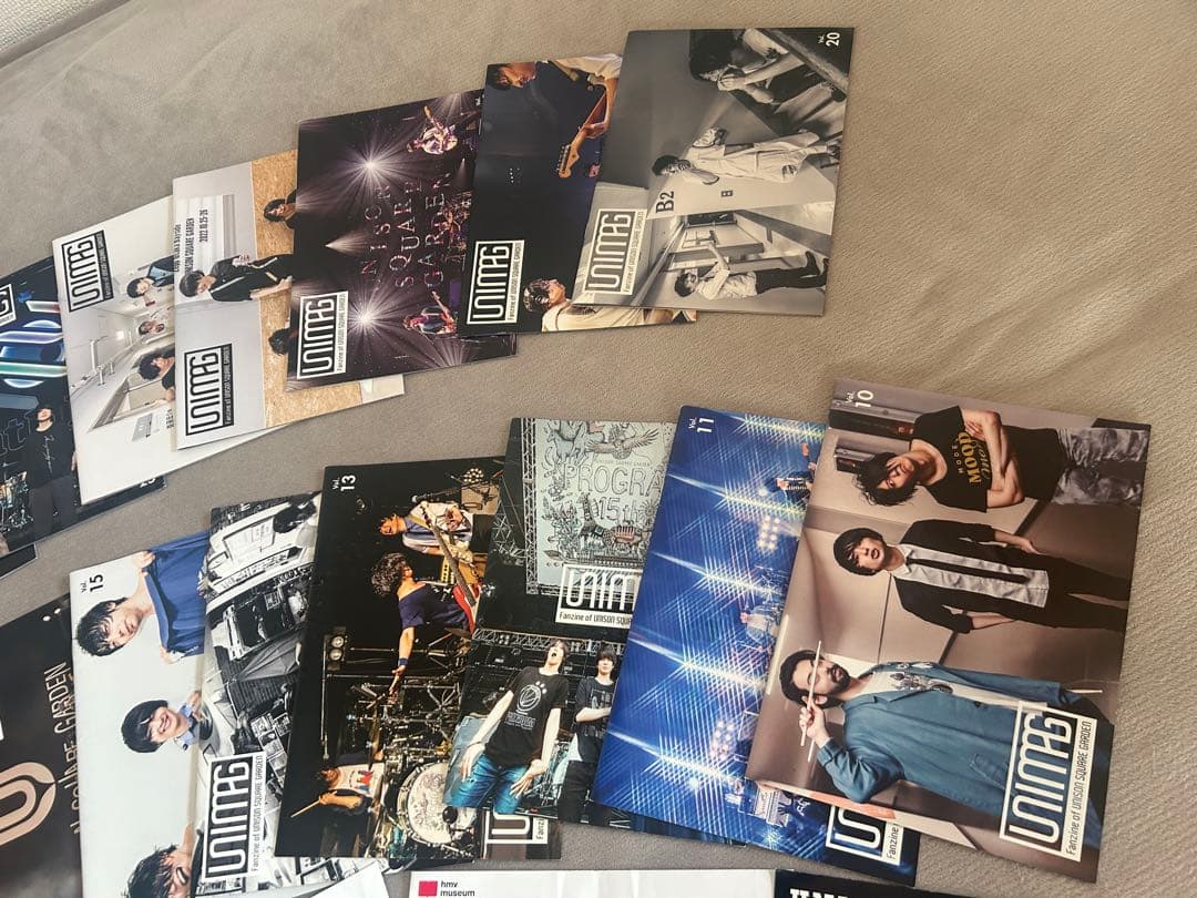 UNISON SQUARE GARDEN ファンクラブ　会報誌10〜28＋おまけ