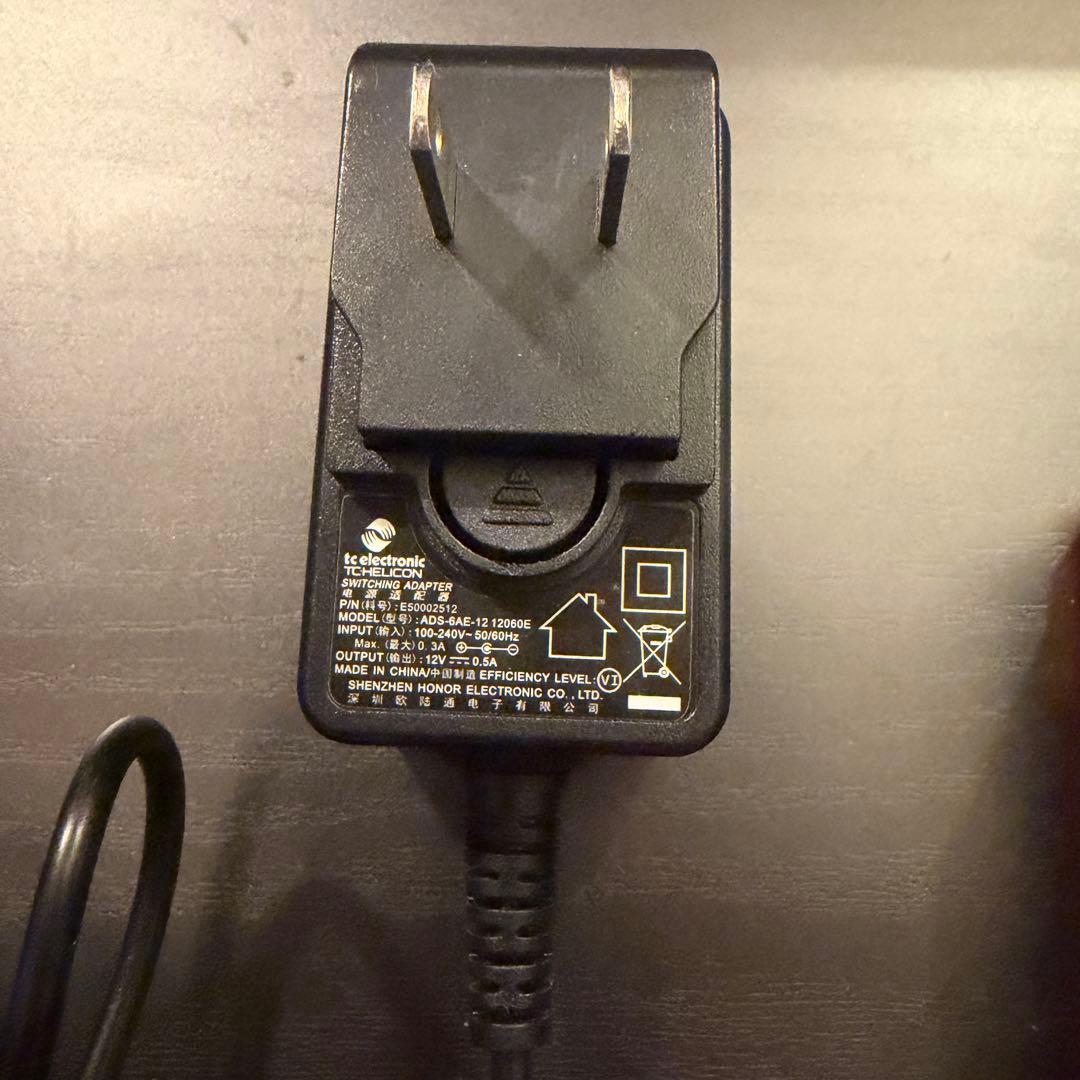 ギター TC HELICON VoiceTone R1