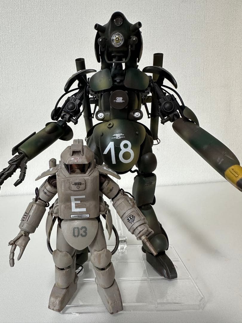 1/20 マシーネンクリーガー　ハセガワ　NITTO SF3D 塗装完成品２個