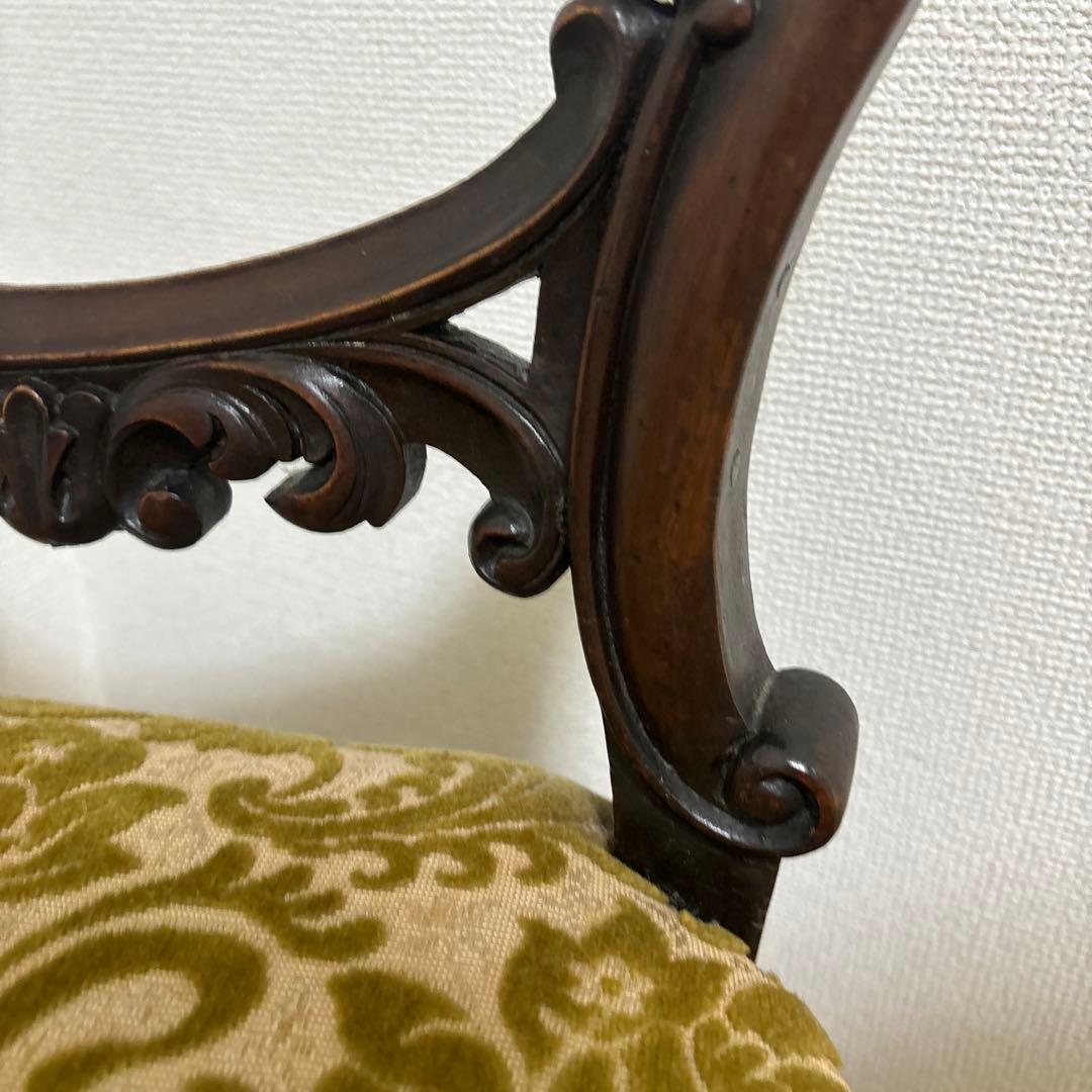 アンティークチェア バルーンバック ヴィンテージ マホガニー 英国製