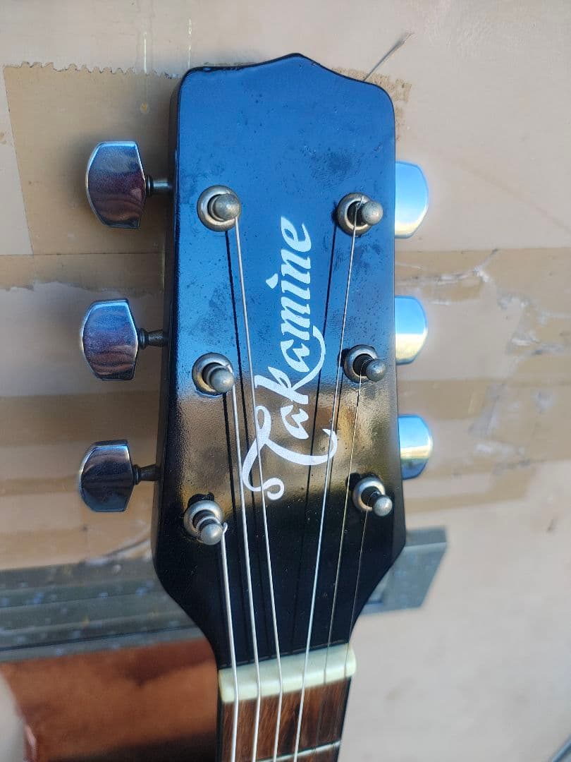 美品 Takamine 200シリーズ NA 型番不明 PU付きエレアコ