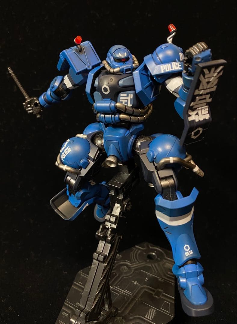 【ガンプラ完成品】　HG 軍警ザク