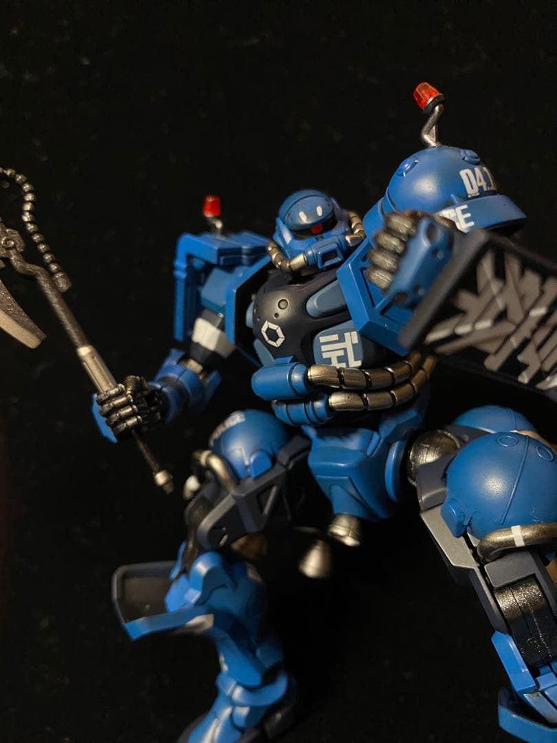 【ガンプラ完成品】　HG 軍警ザク