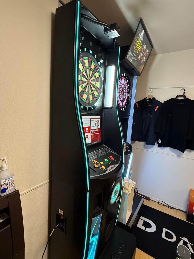 PHOENIX S ダーツマシン 美品　横浜市内引取限定、関東圏配送可能！②