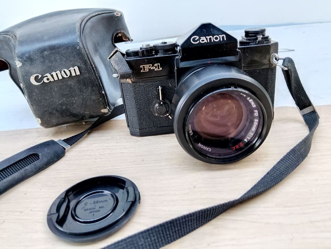 CANON F-1 フィルム 一眼レフ カメラ ジャンク(よ20)