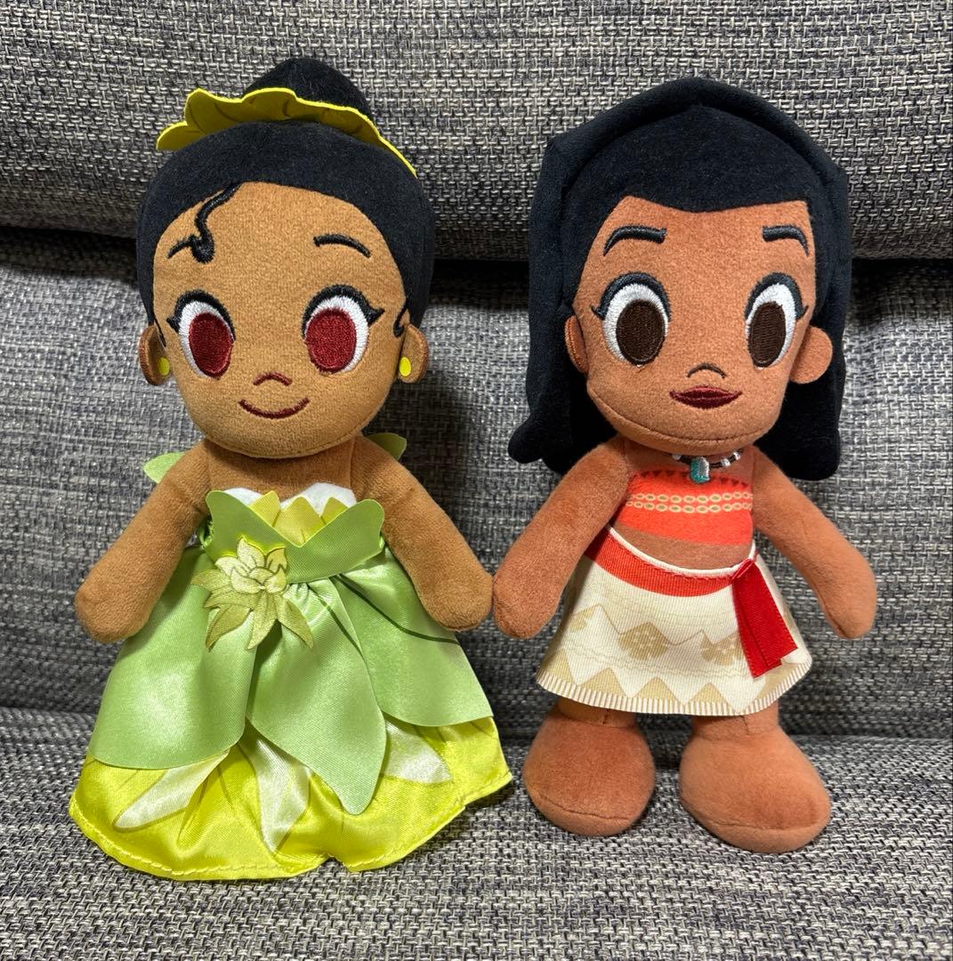 新品　nuiMOs ぬいもーず　ティアナ　モアナ　ぬいぐるみ　ディズニーストア