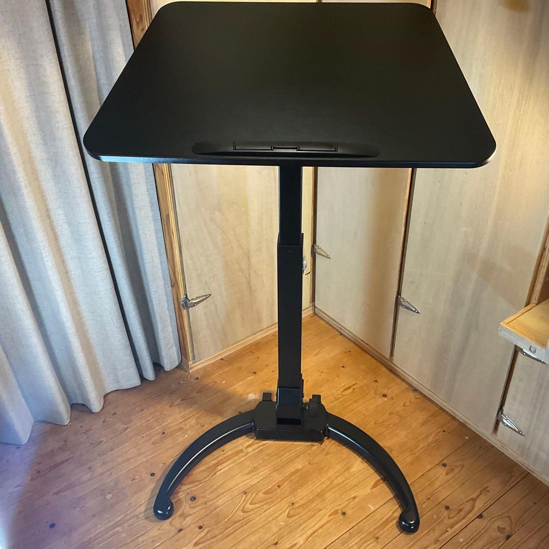 美品！モバイルラップトップ スタンディングデスク 折りたたみテーブル テレワーク
