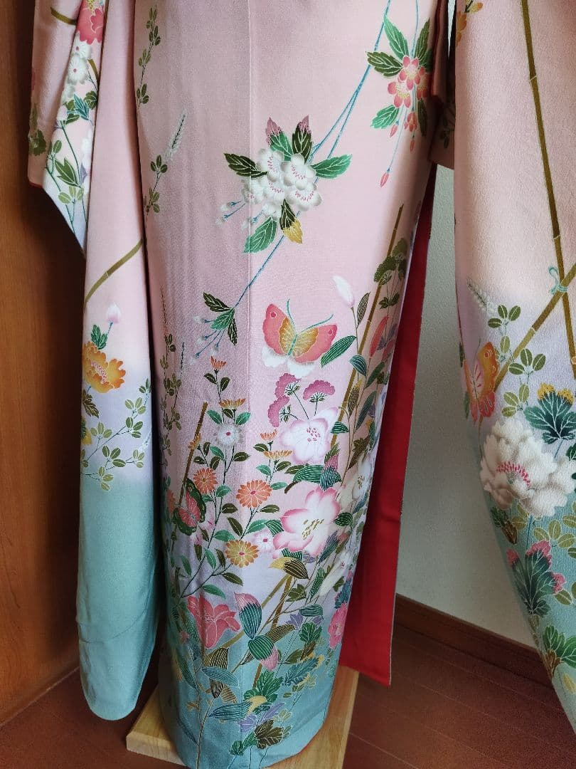 yuki様　430.振袖7点セット 正絹　フルセット　成人式　西武百貨店謹製