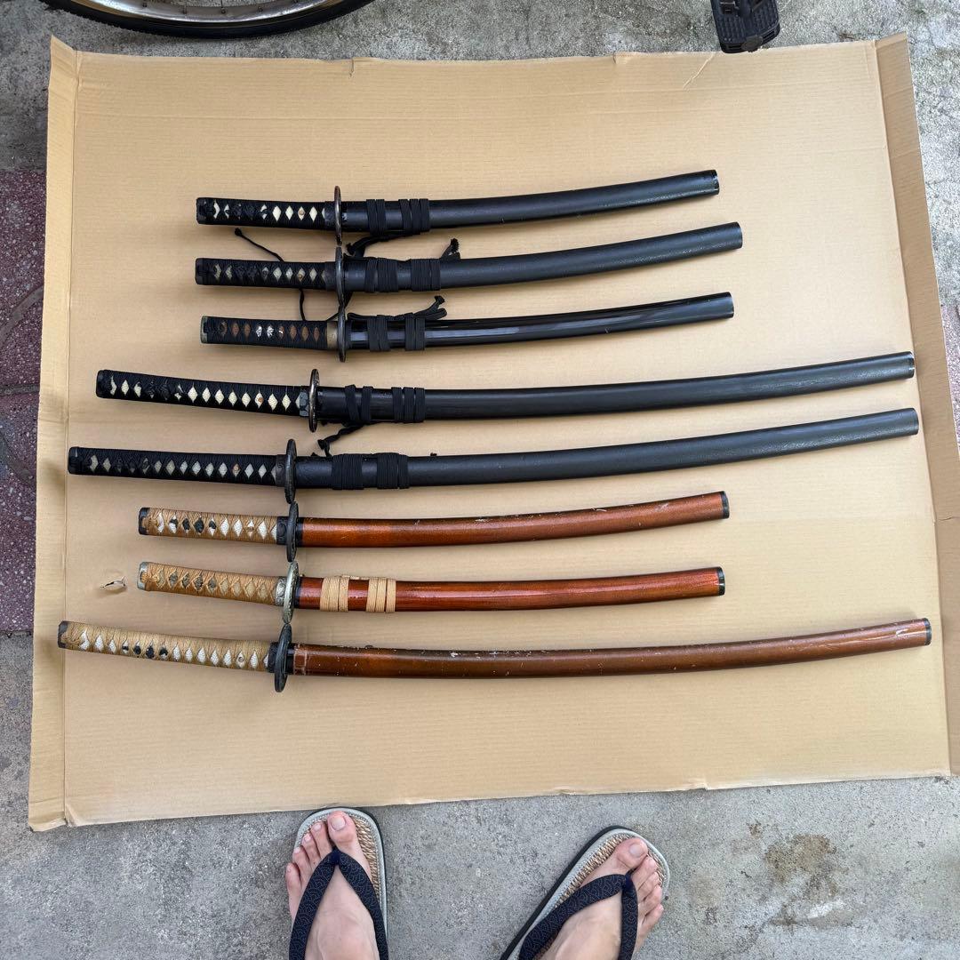 模造刀　8本　模擬刀　刀　和装　コスプレ　侍　サムライ　 日本刀　剣　乱舞　武士