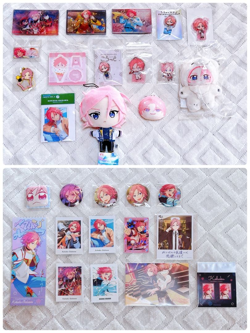 あんスタ 桜河こはく 缶バッジ いつぬい ぱしゃっつ まとめ売り