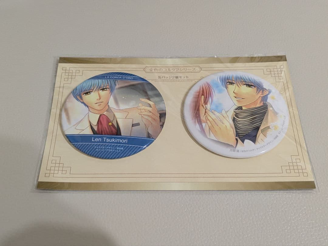 月森蓮　金色のコルダ　缶バッジ