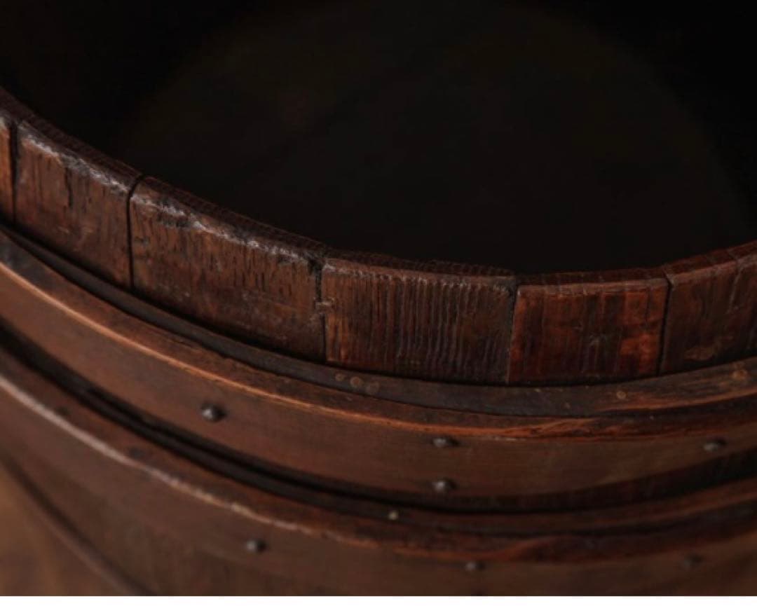 イギリス アンティーク オーク材 木製 樽