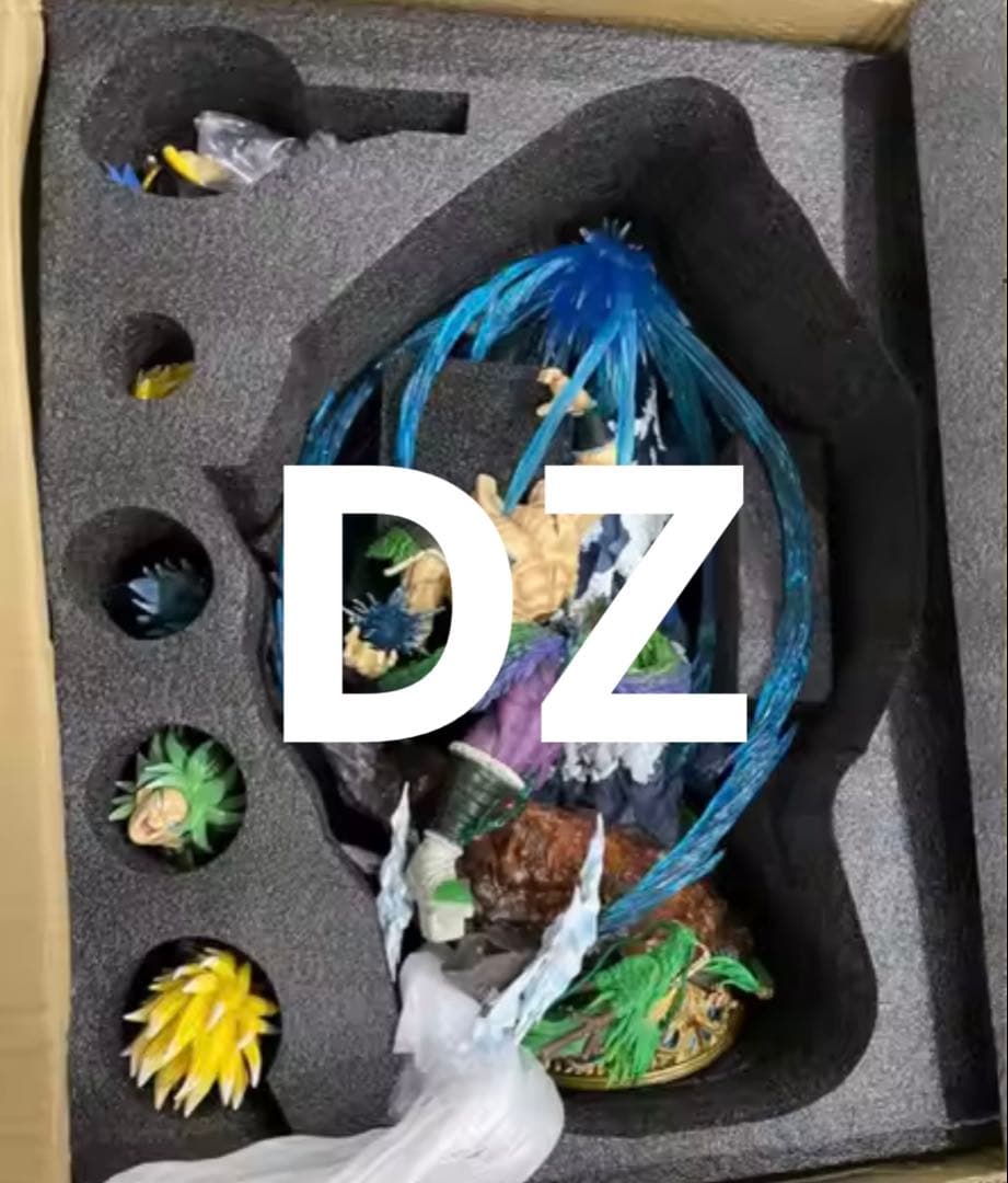 ドラゴンボール ゴジータ ブロリー ガレキ ガレージキット。