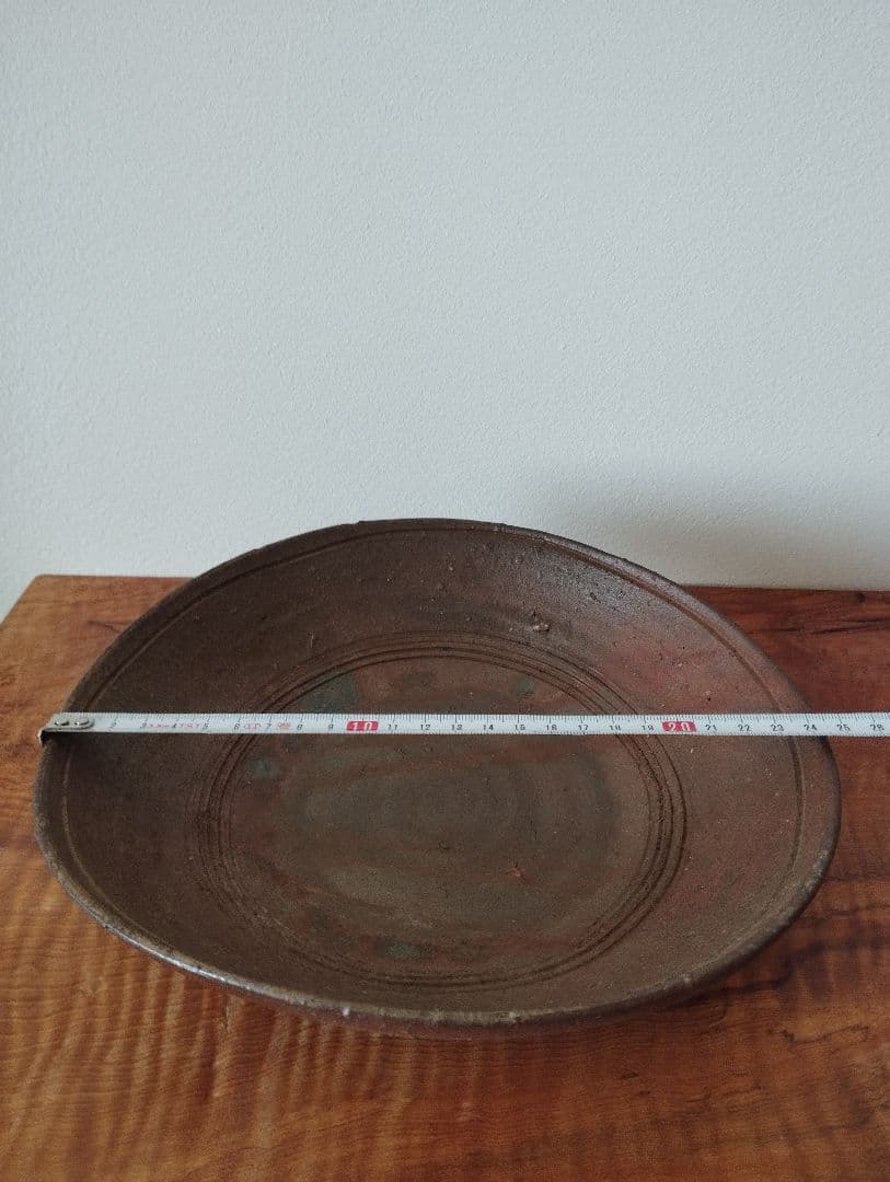 値下げ！　金重有邦　備前　大皿