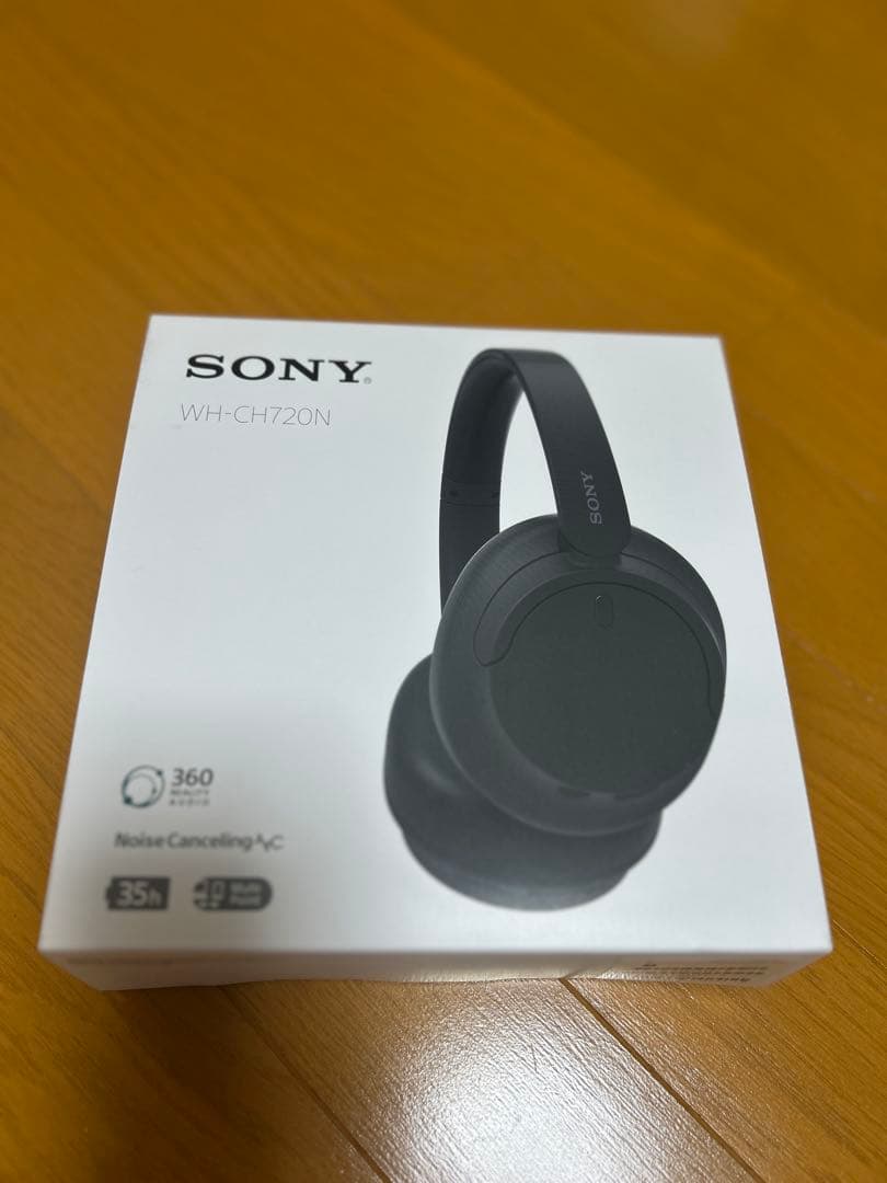 SONY WH-CH720N ワイヤレスヘッドホン ブラック