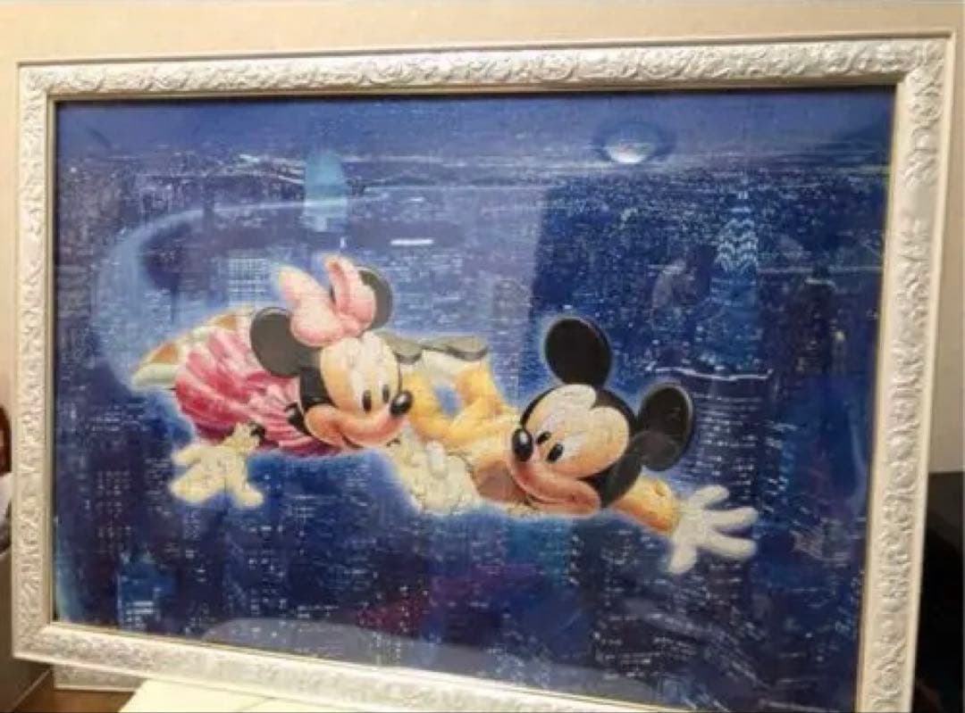 ジグソーパズル　ディズニー　1000ピース　フレーム入り　6月限定