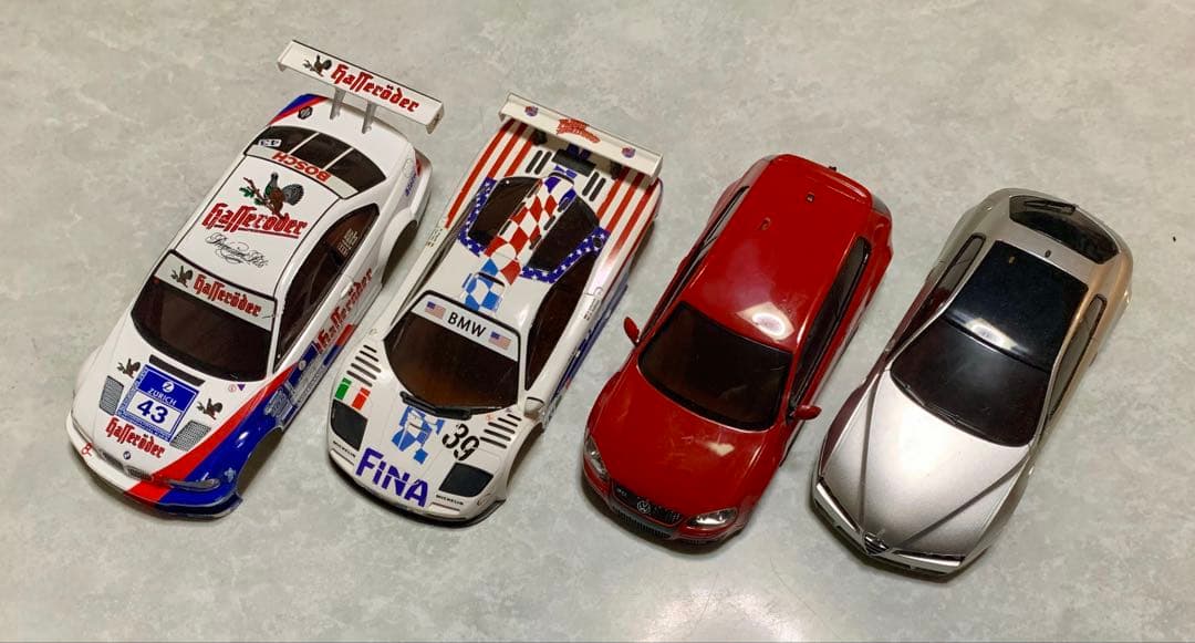 京商　ミニッツ ボディ4セット　BMW アルファロメオ ワーゲン　SUV