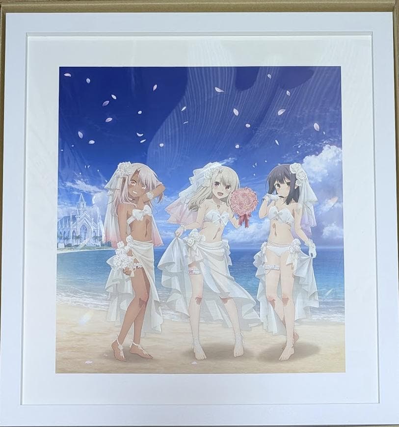 劇場版Fate/kaleid linerプリズマ☆イリヤウエディング水着複製原画