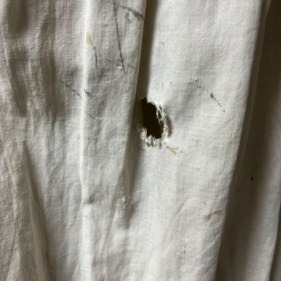 30s 40s フレンチヴィンテージ リネンコート アンティーク フランス