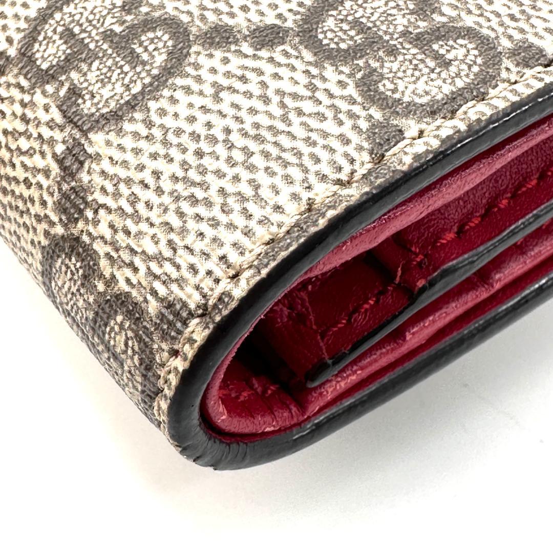 GUCCI グッチ チェリー 折り財布GGスプリーム/チェリーウォレット