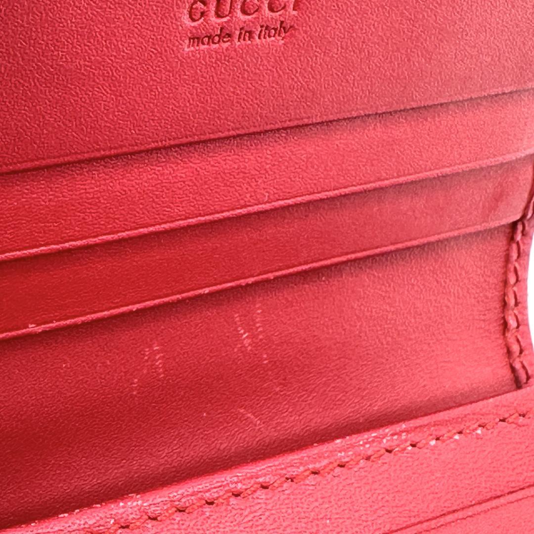 GUCCI グッチ チェリー 折り財布GGスプリーム/チェリーウォレット