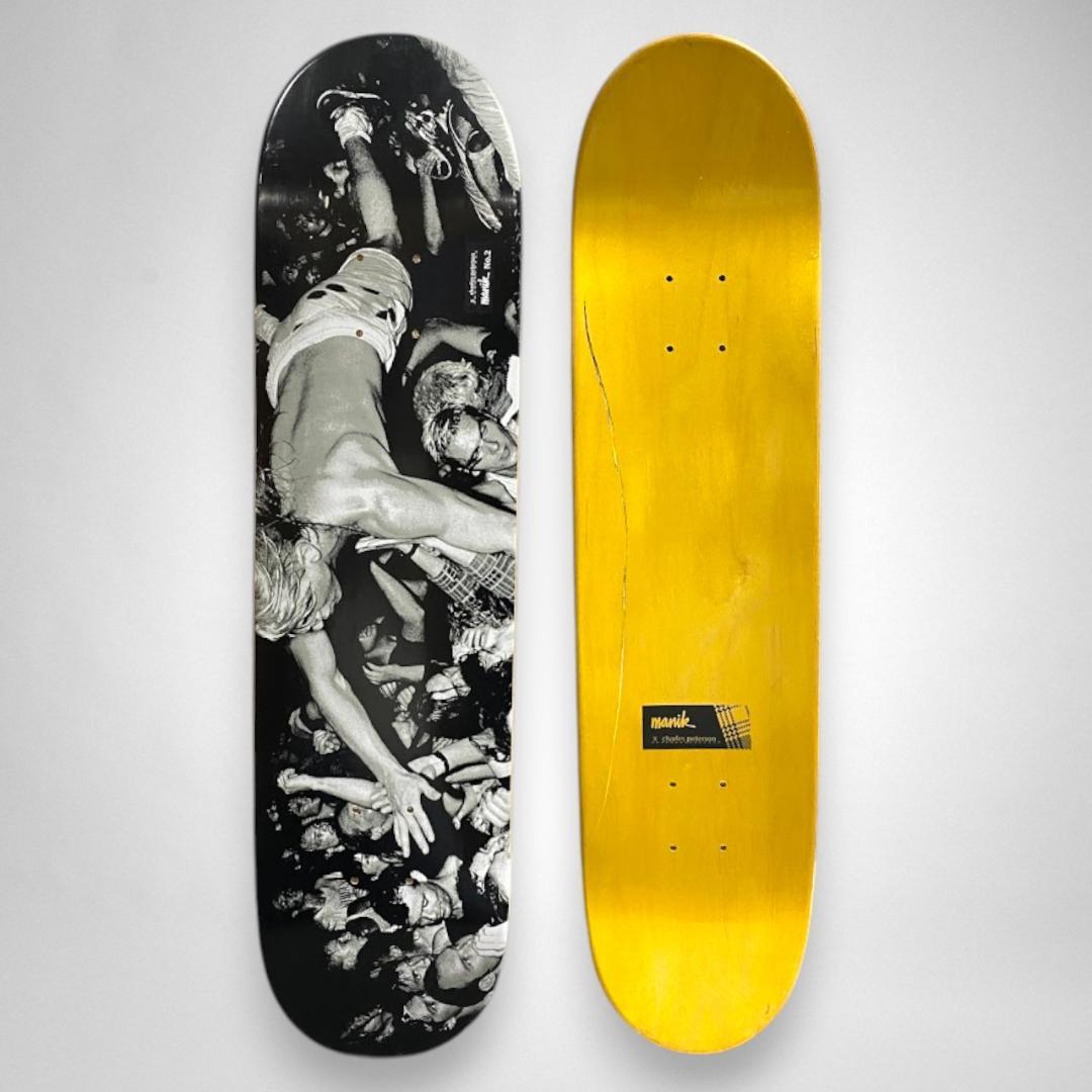 マニック スケートボード チャールズピーターソン カートコバーン デッキ