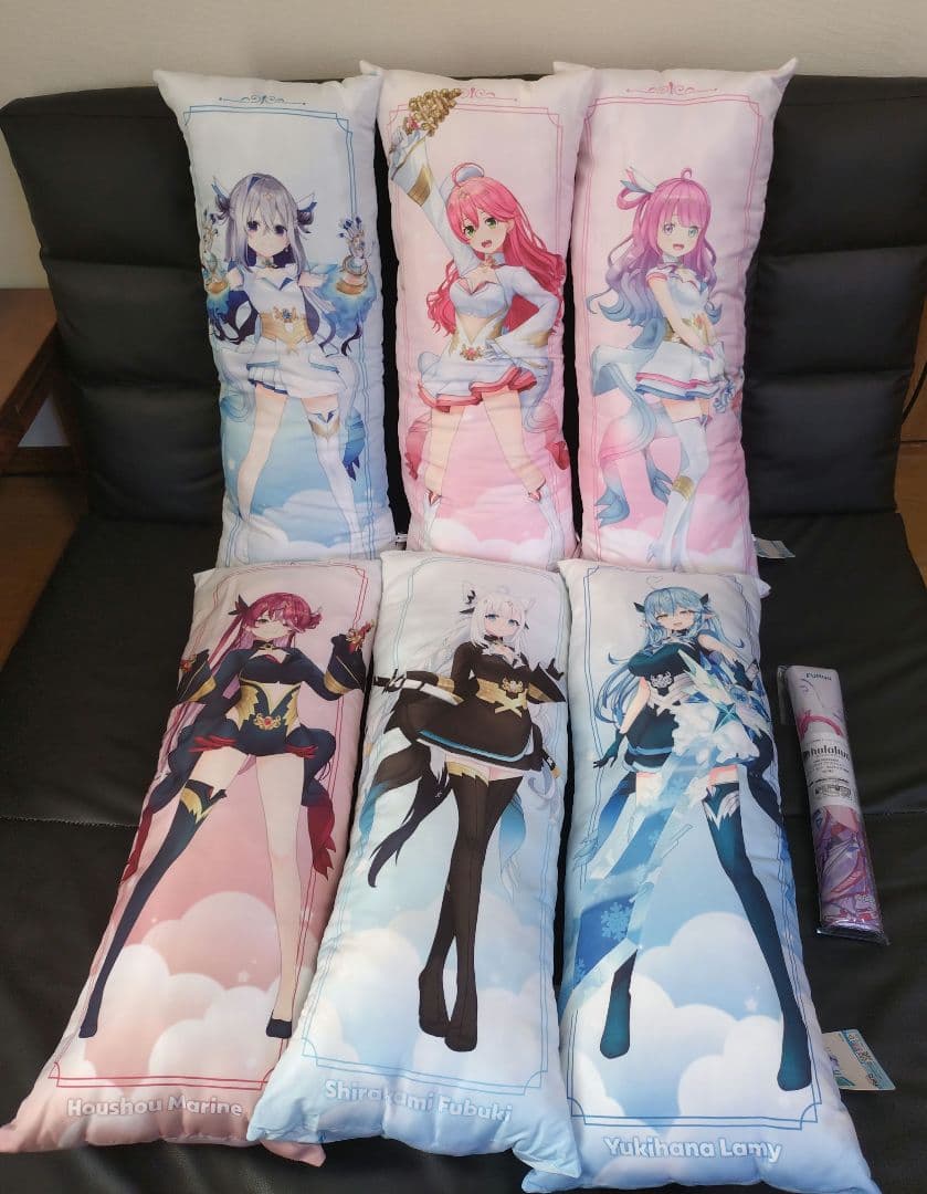 ホロライブ 魔法少女ホロウィッチ！ ロングクッション 6種 マウスパッド セット