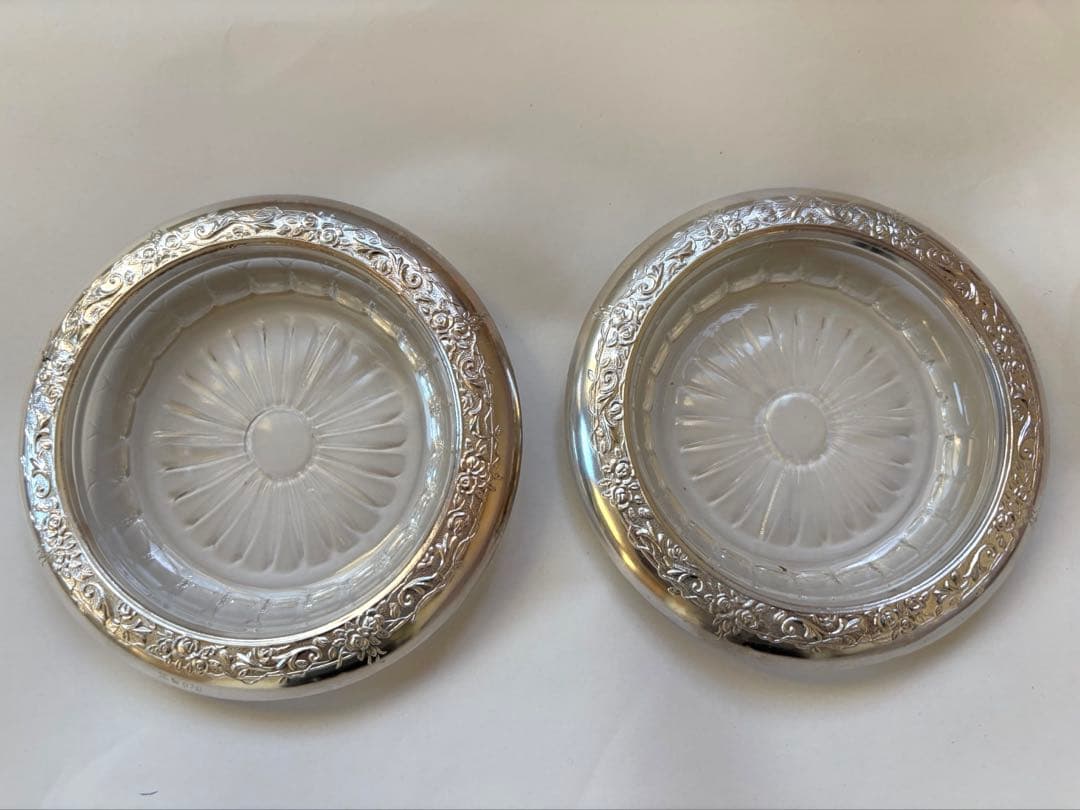 純銀製【新品未使用】♦️純銀製 タレントコースター8個組セット