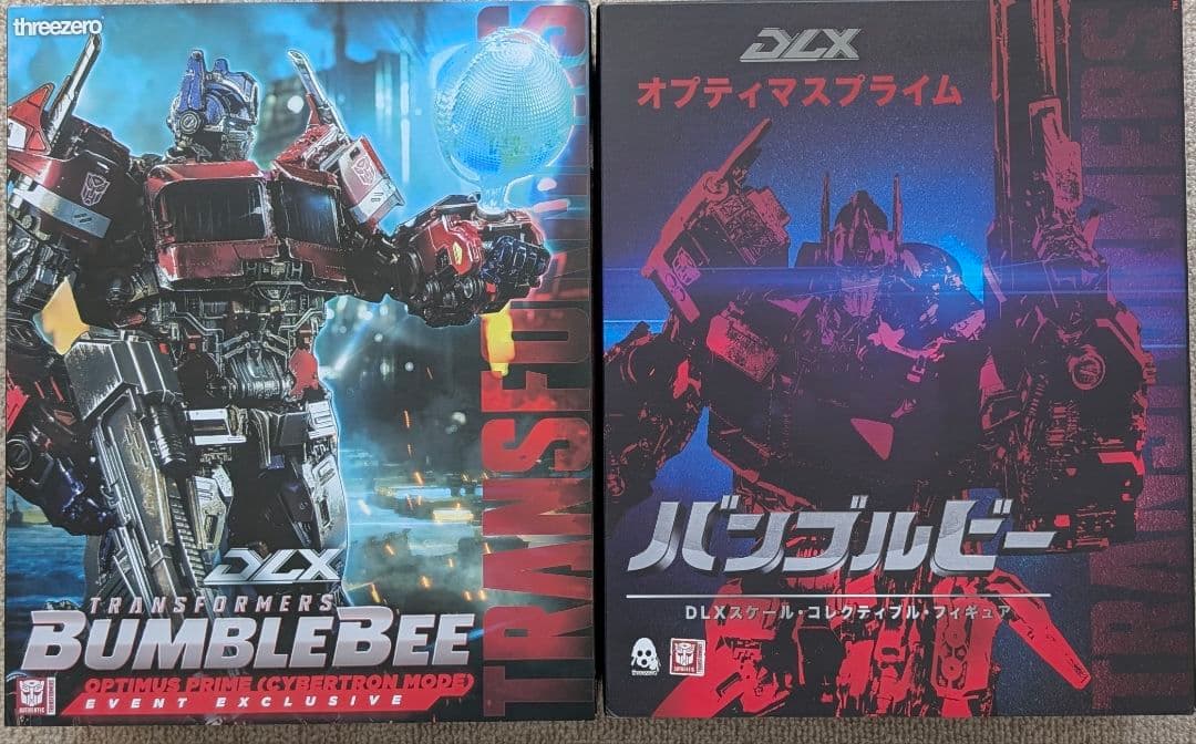 threezero BUMBLEBEE:DLXオプティマスプライム ２体セット
