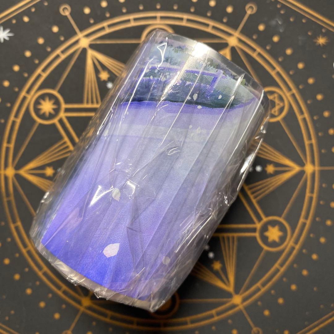 【9131】海外　マステ　5m巻　PETマスキングテープ　夜道　花びら　背景系