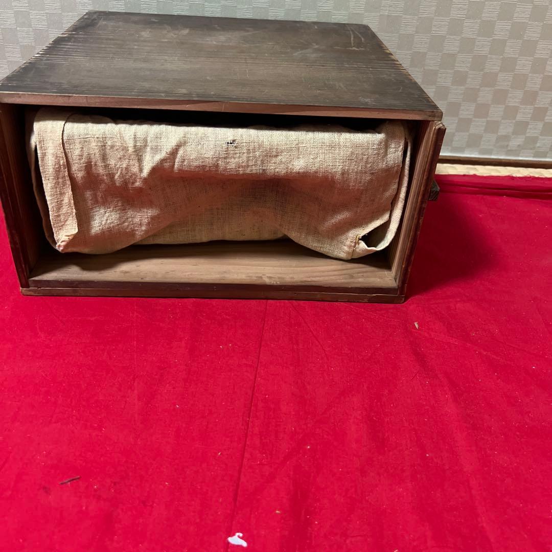 古美術　三井家伝来　嘉永元年箱書　春慶杯台