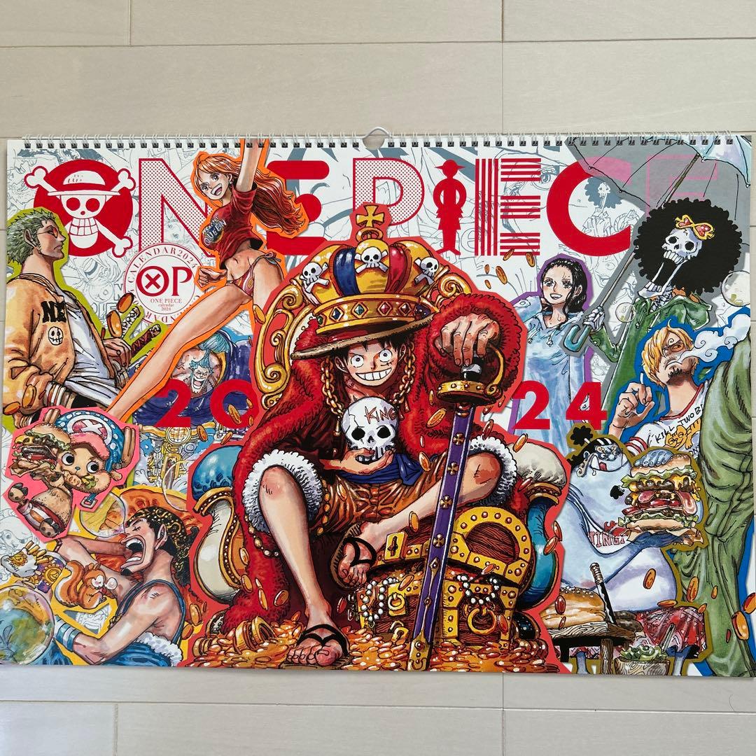 【更にお値下げ】中古美品ONE PIECE大判コミックカレンダー7点