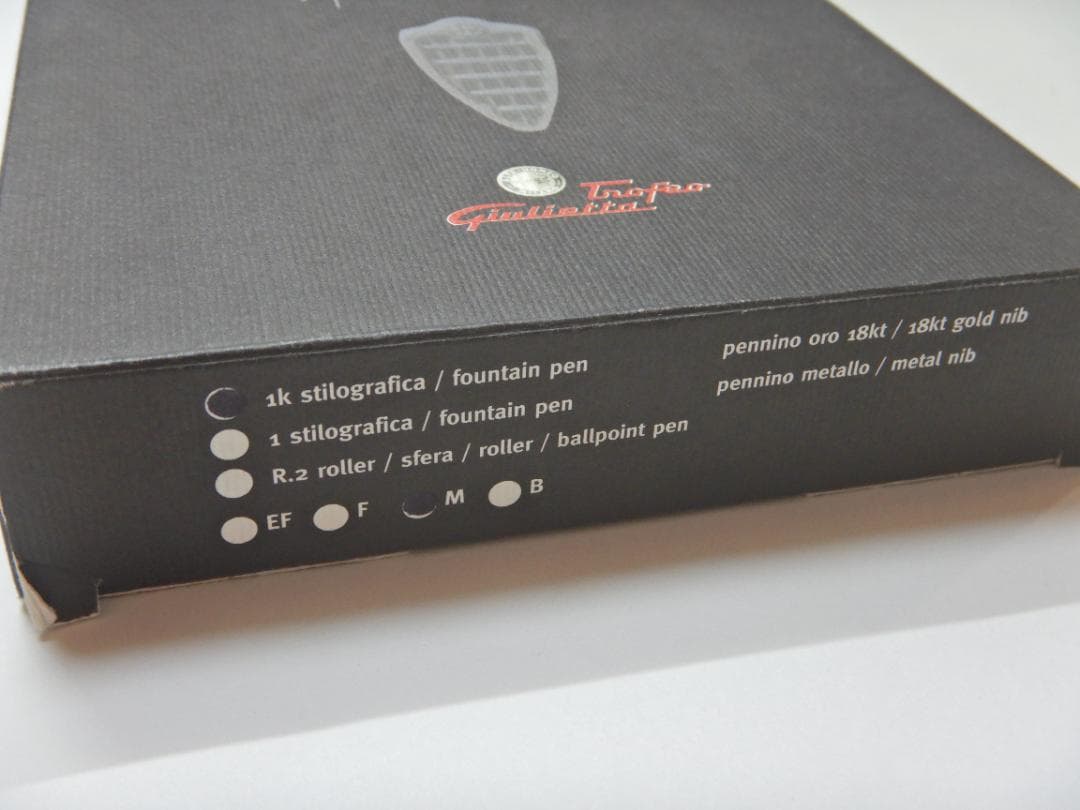 d*9様 【希少/美品】Delta デルタ 万年筆 アルファロメオ ペン先K18