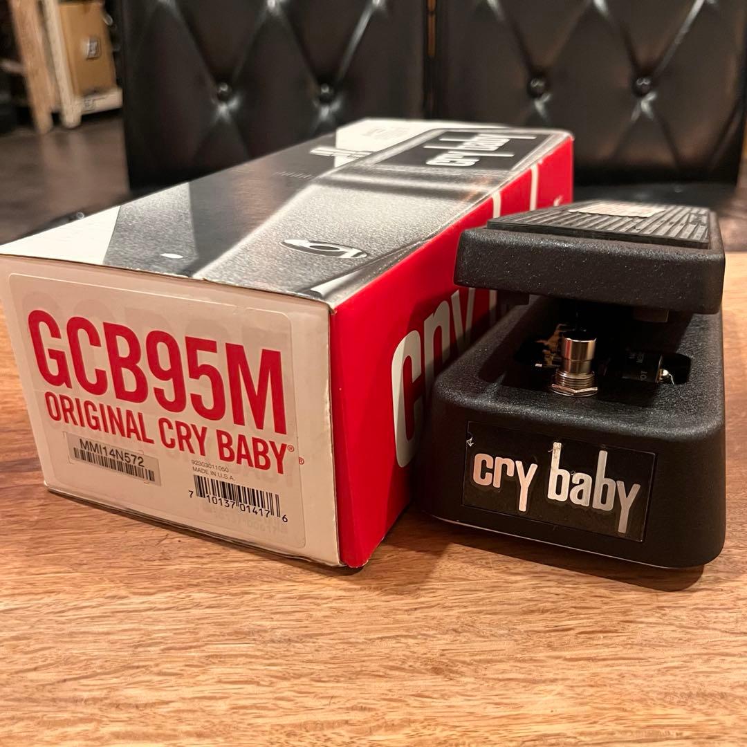元箱付 赤fasel CRY BABY クライベイビー GCB95 ワウペダル