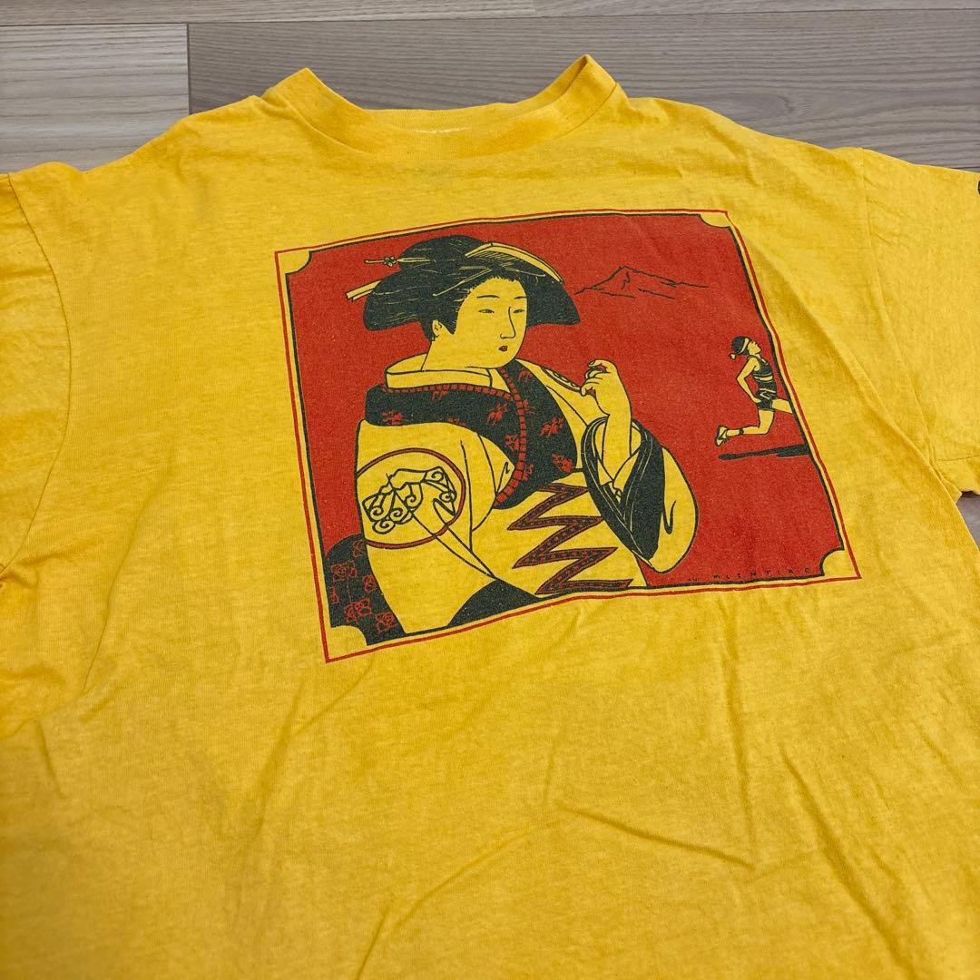 と*ん様 NIKE 浮世絵 Tシャツ80s シングルステッチ Cascade R