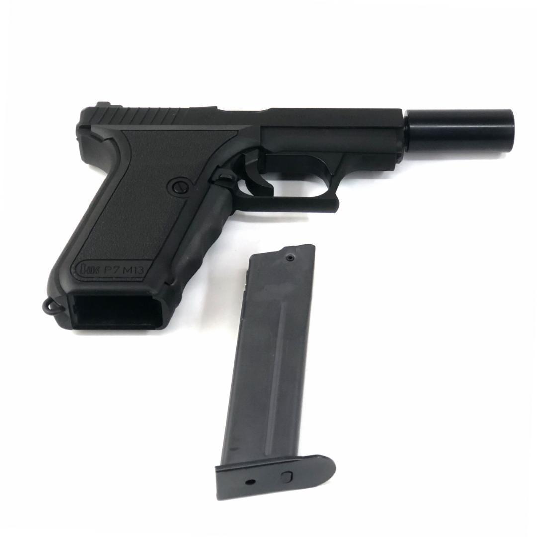 MGC H&K P7 M13 ガスブローバック マイクロサイレンサー付き