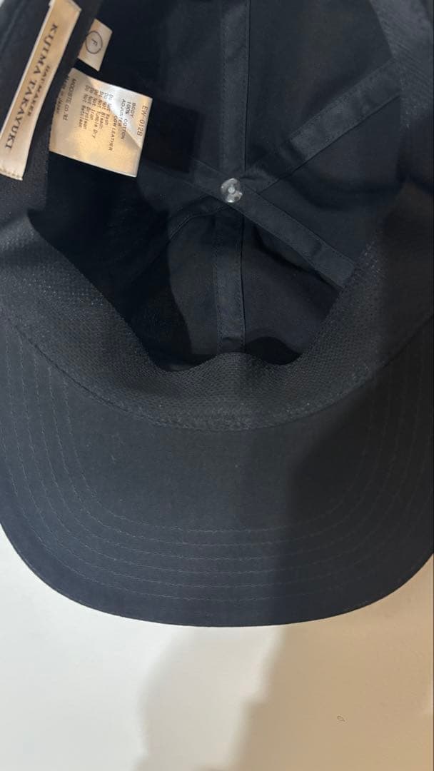 帽子 KIJIMA TAKAYUKI LIGHT CANVAS 6PANEL