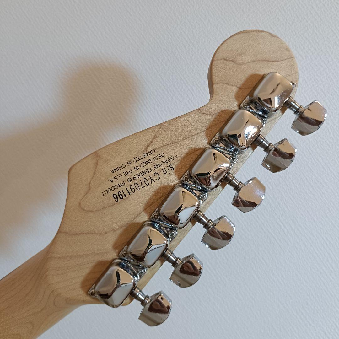 メンテ済｜Squier ストラトキャスター エレキギター サーフグリーン