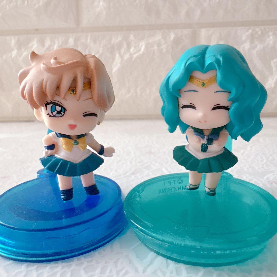 セーラームーン　ぷちキャラランド　全6種類セット　フィギュア　サターン　プルート