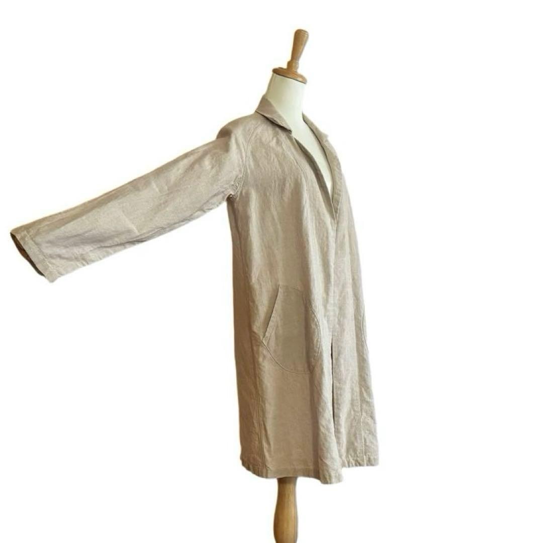 【ORGUEIL】 リネン100% ガウンコート