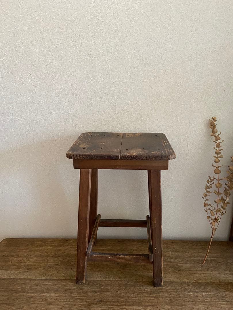 古いスツール　古道具