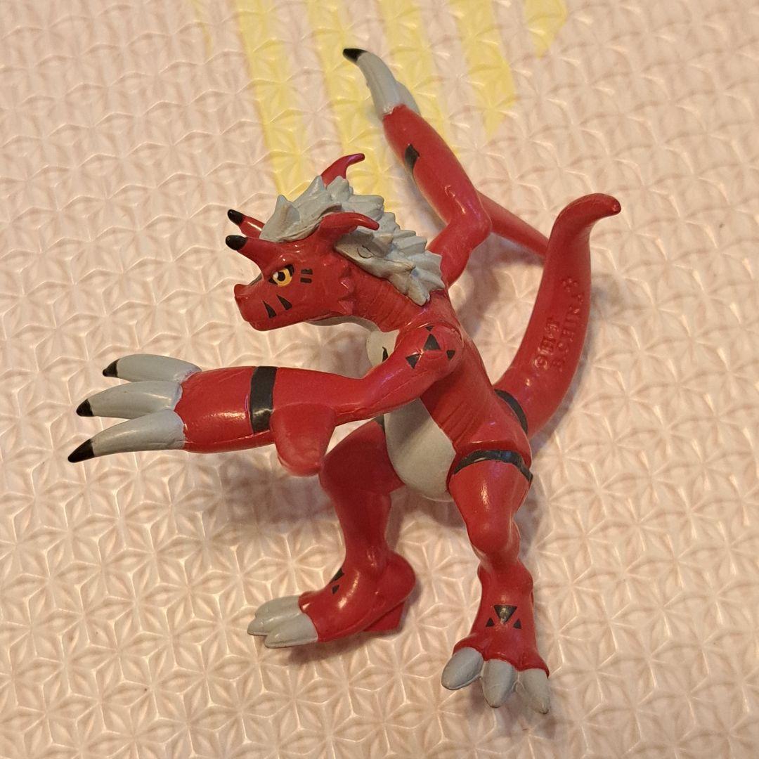 デジモンテイマーズリアルフィギュア　グラウモン　赤　キャラクター　平成レトロ