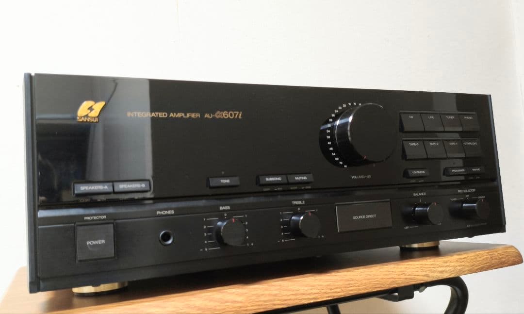 【美品】SANSUI AU-α607i 山水電気 プリメインアンプ